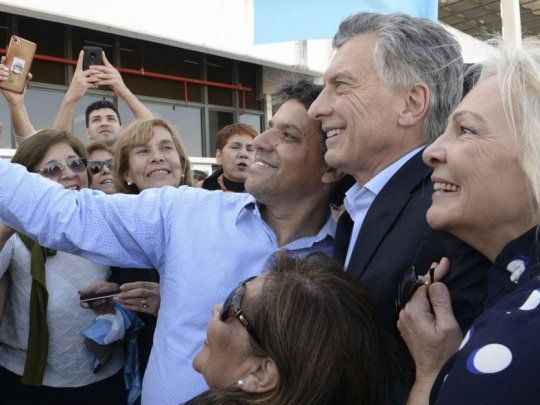 Mauricio Macri inauguró un jardín de infantes en Tucumán.