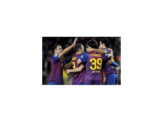 Otra fiesta del campeón del mundo en el Camp Nou