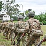El soldado fallecido integraba el Regimiento de Infantería de Monte 28. El soldado fallecido integraba el Regimiento de Infantería de Monte 28.