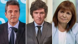Los tres principales candidatos, en busca del objetivo más importante.