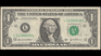 US 1 dollar bill. US 1 dollar bill.
