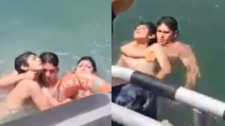 El dramático rescate de los jóvenes argentinos en la playa Cuatro Esquinas, en La Serena.