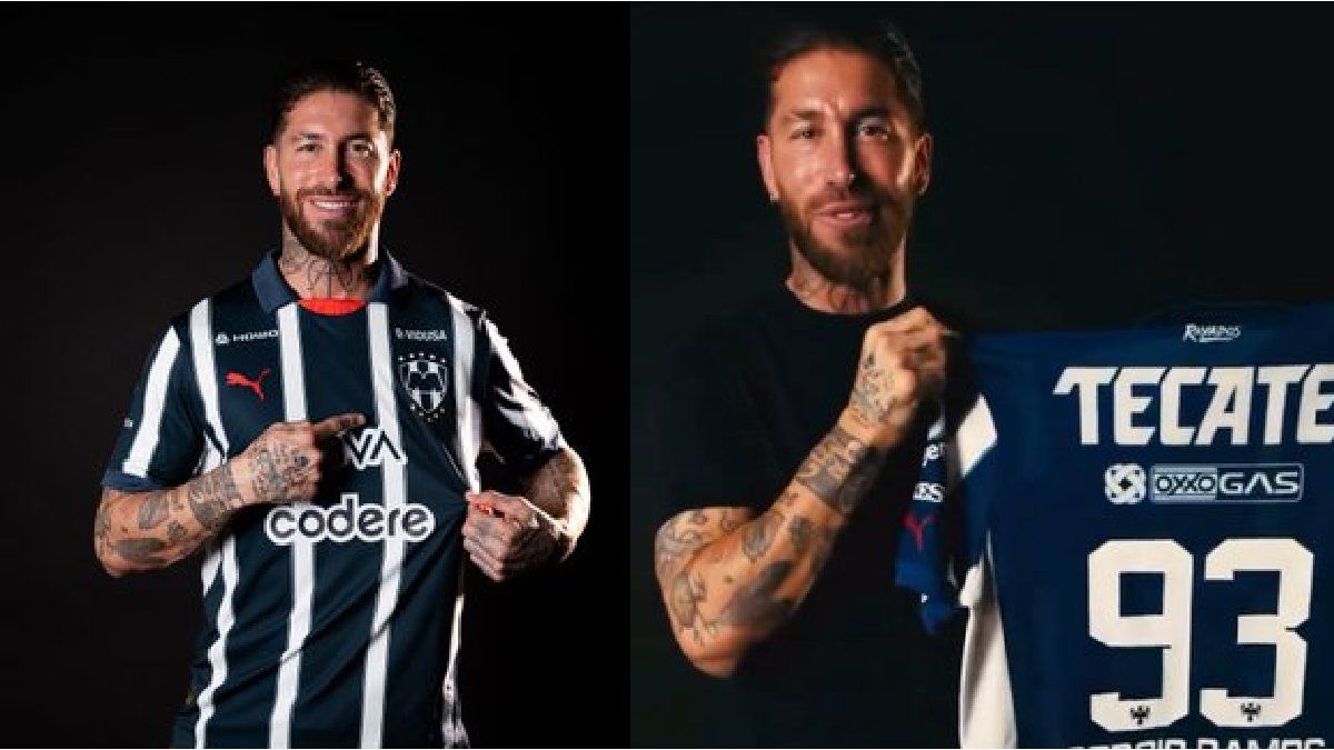 Attention River: Sergio Ramos was presented in Monterrey and will be rival at the Club World Cup