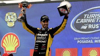 Ganador. Juan Bautista Benedictis ganó la octava del Turismo Carretera en Posadas.