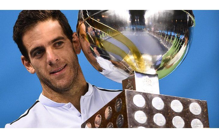 Juan Martín Del Potro ganó su primer título del año.