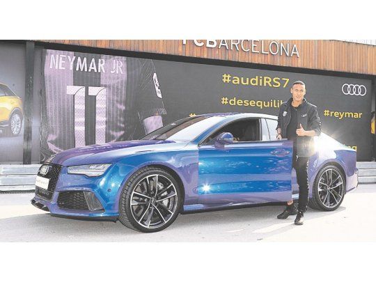 Los autos de Messi y compañía