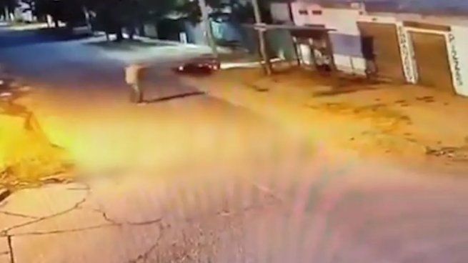 El gendarme se defendió del robo y comenzó a disparar