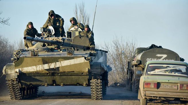 Guerra en Ucrania soldados rusos