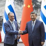 El presidente Yamandú Orsi se reunió con su par chino, Xi Jinping. El presidente Yamandú Orsi se reunió con su par chino, Xi Jinping.
