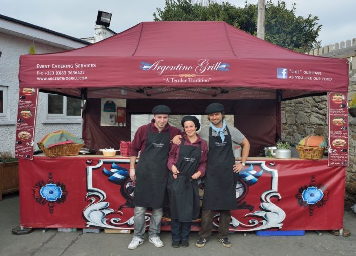 Choripán gourmet en boca de irlandeses (foto 1)
