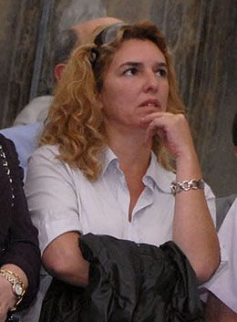 De campaña, Claudia Rucci apuntó contra Néstor Kirchner y lo acusó de necio