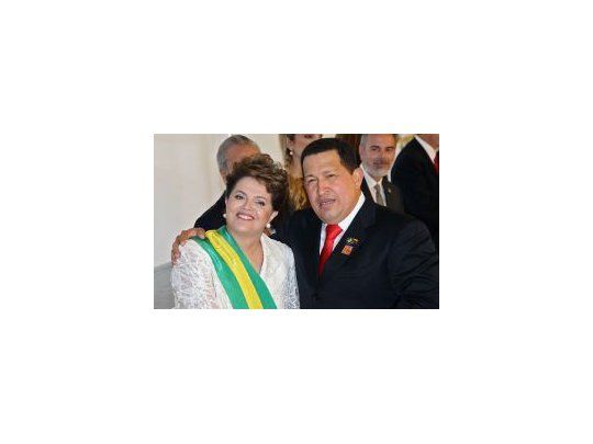 El único encuentro entre Rousseff y Chávez ocurrió el 1 de enero pasado, durante la ceremonia de investidura de la primera.