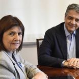 Patricia Bullrich junto a Jorge Macri, quien fuera su candidato a jefe de Gobierno porteño en las internas de Juntos por el Cambio en 2023. Patricia Bullrich junto a Jorge Macri, quien fuera su candidato a jefe de Gobierno porteño en las internas de Juntos por el Cambio en 2023.