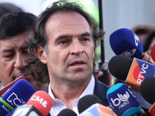 El aspirante presidencial de derecha, Federico Gutierrez.