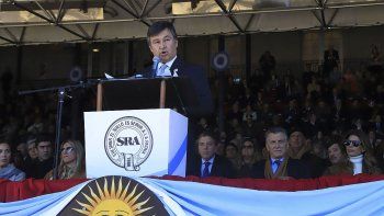 el titular de la rural a macri: tomamos su palabra: las retenciones se terminan en 2020