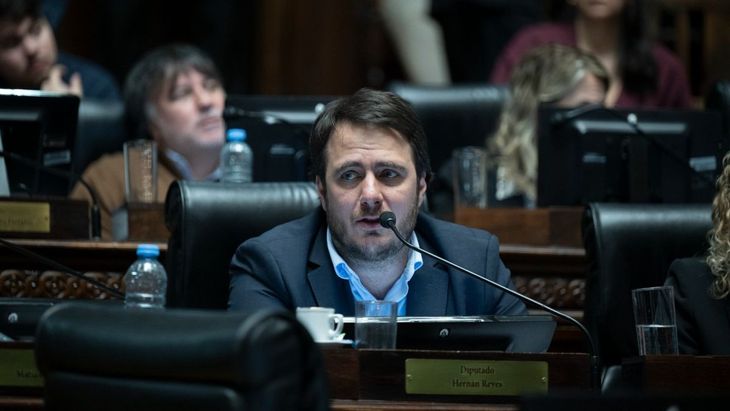 El legislador porteño por la Coalición Cívica, Hernán Reyes. El legislador porteño por la Coalición Cívica, Hernán Reyes. 