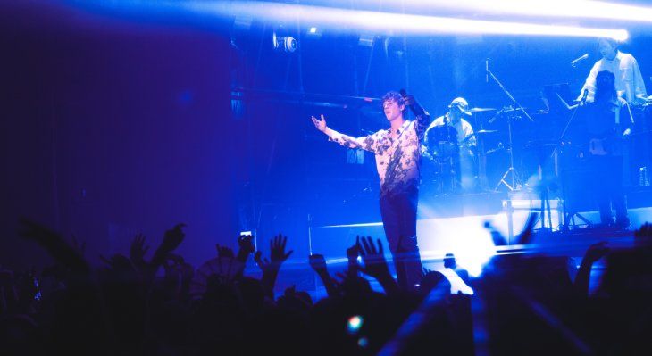 El show contó con un setlist de 24 canciones que incluyeron temas desde los inicios de Louta, hasta la actualidad.