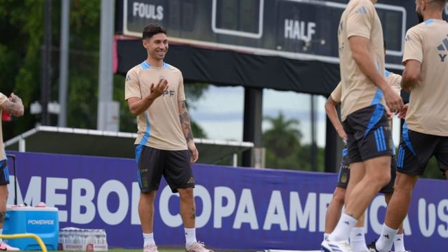 Pidieron el sobreseimiento de Gonzalo Montiel horas antes del partido de Argentina contra Perú.