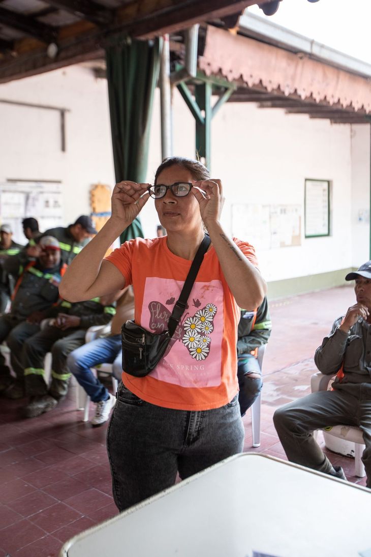 La iniciativa nació dentro del programa Promover Salud, cuyo eje principal es la atención oftalmológica.