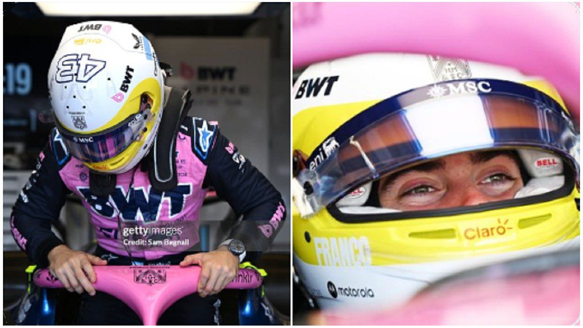 The new helmet that Franco Colapinto will wear in tribute to the “Argentine Mission”