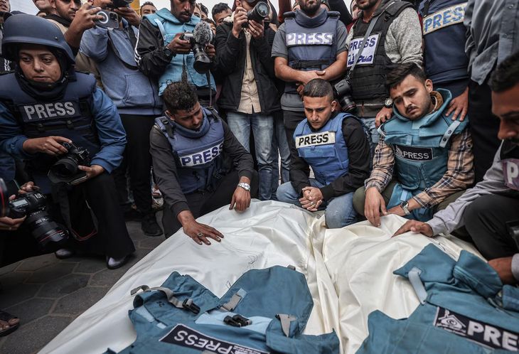 At least 242 reporters were killed since the beginning of the conflict.