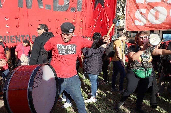 Marcha Izquiera 1°de Mayo