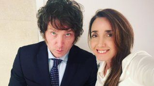 Victoria Villarruel y Javier Milei.