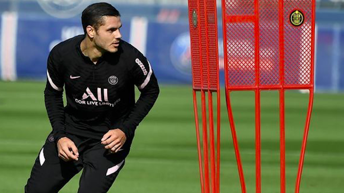 After separating from Wanda Nara, Icardi was absent from PSG training