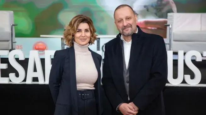 Claudia Kalinec y Gustavo Solari.