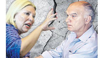 ámbito.com | CRUCE. Néstor Grindetti, ayer imputado por Panama Papers. Elisa Carrió lo había acusado por corrupción.
