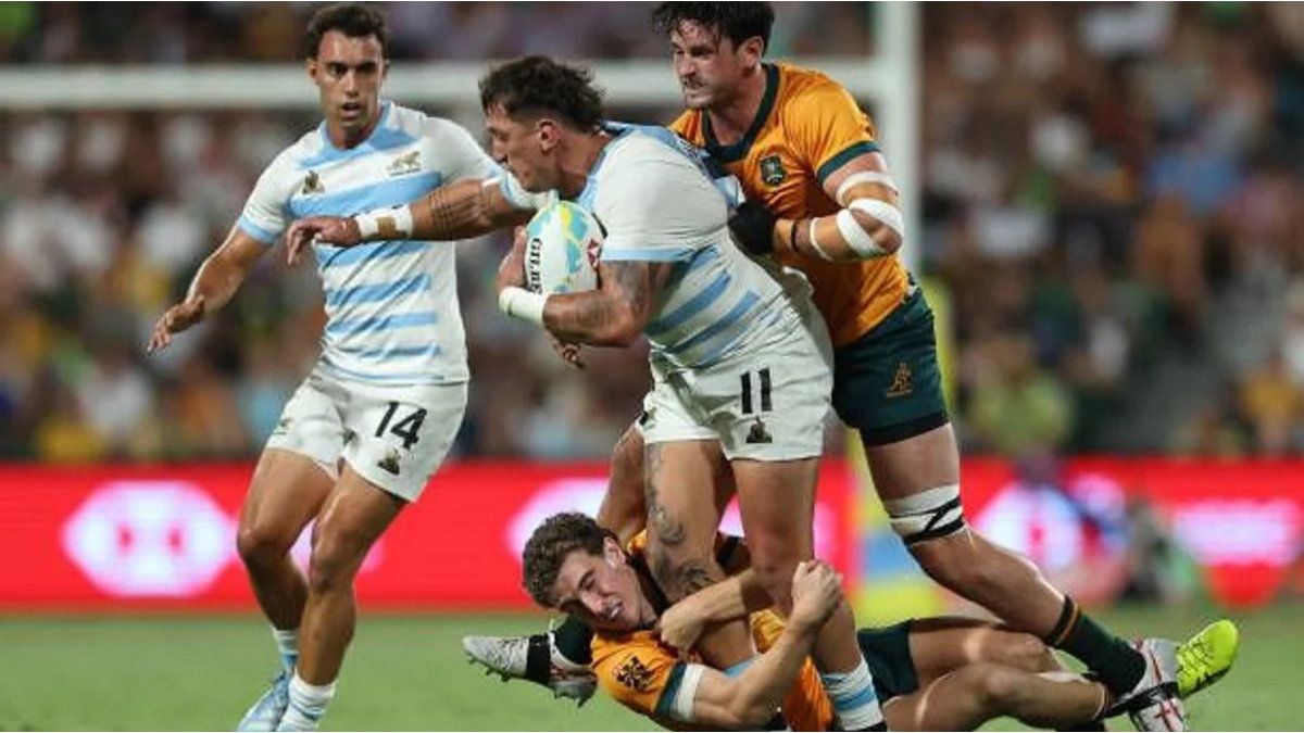 Los Pumas 7s were enshrined by champions of the Seven of Australia