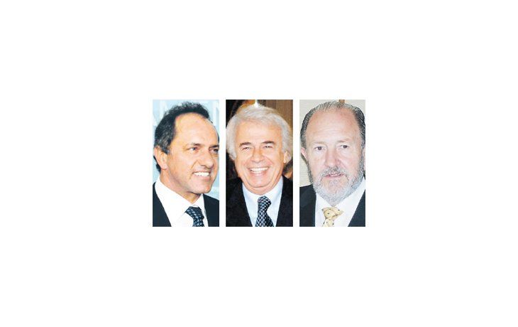 ámbito.com | Daniel Scioli, José Manuel de la Sota, Carlos Verna
