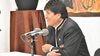 Evo Morales habló por primera vez desde los comicios del domingo.&nbsp;