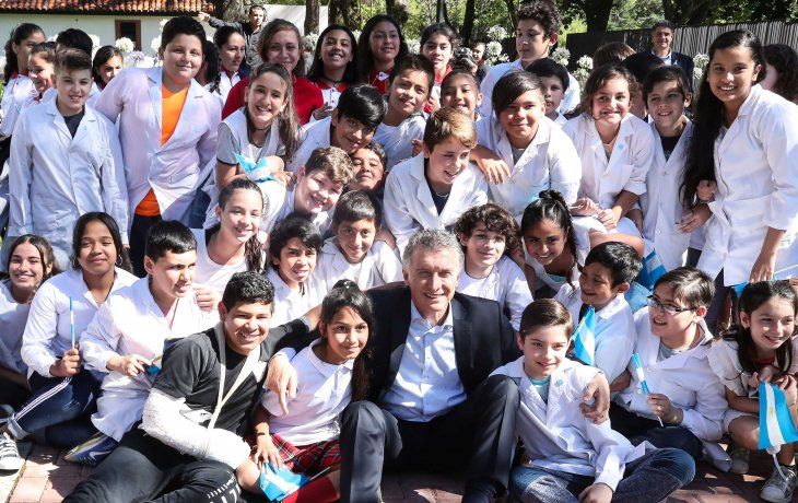 Mauricio Macri apoyó proyecto de ley para que haya clases incluso en los paros docentes.