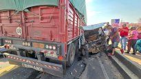 El accidente se produjo en el puente que une Corrientes y Chaco.