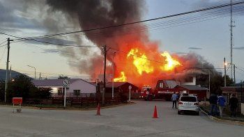 El sábado 23 ocurrió el incendio en la mítica panadería La Unión de Tierra del Fuego.&nbsp;