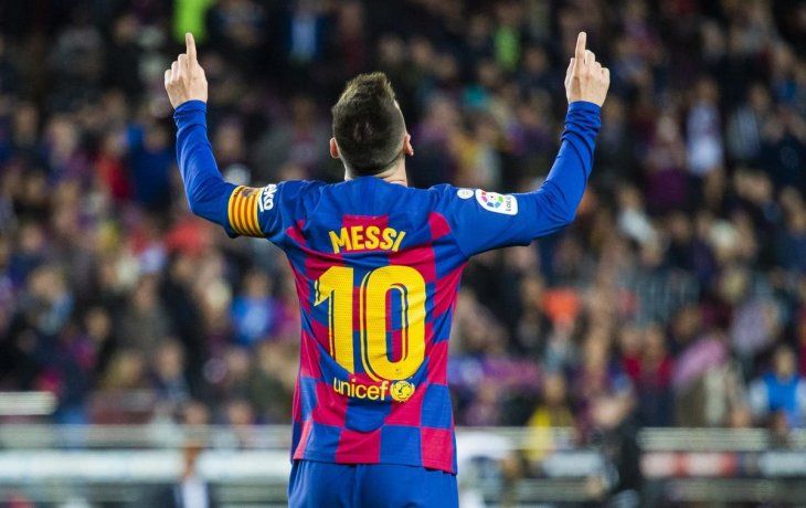 Messi llegó a 50 goles en 2019.