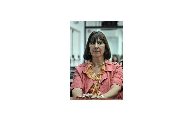 Felisa Miceli escuchó el veredicto junto a sus abogados.