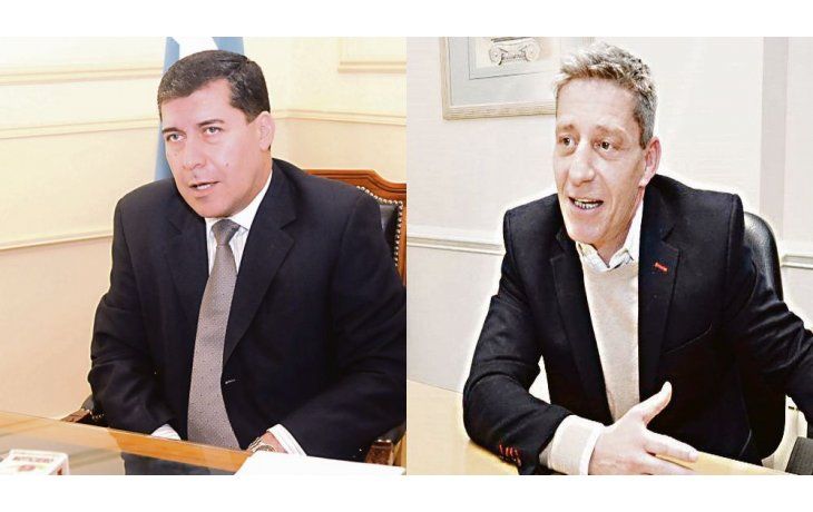 Sergio Casas y Mariano Arcioni.