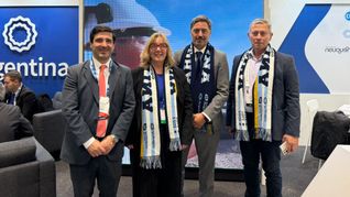 La delegación está encabezada por Alberto Rositano, gerente corporativo de minería de Grupo Petersen y Laura Ropolo, asesora de la Unidad Minera GP. La delegación está encabezada por Alberto Rositano, gerente corporativo de minería de Grupo Petersen y Laura Ropolo, asesora de la Unidad Minera GP.