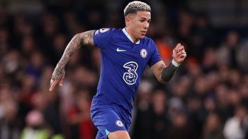 Enzo Fernández y un pase-gol en el empate del Chelsea.&nbsp;