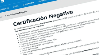La Certificación Negativa acredita que una persona no registra determinadas prestaciones, aportes o coberturas informadas ante ANSES.