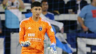 Emmanuel Ochoa, el guardametas de 19 años, joya de México y de la MLS, que pretende fichar las Aguilas y Chivas.