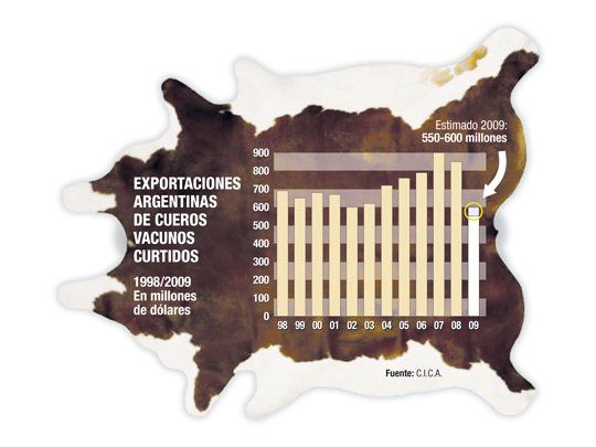 Cueros: una cadena en problemas