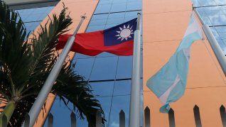 La embajada de Taiwán se retiró de Tegucigalpa.