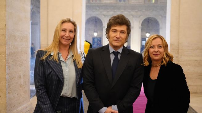 Javier Milei mantuvo una reunión bilateral con su par italiana, Giorgia Meloni.