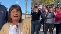 la pelea de patricia bullrich con vecinos por santiago maldonado: ¡a mi no me corre nadie!