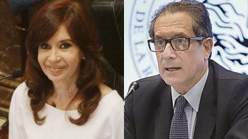 Cristina Fernández de Kirchner y Miguel Pesce.