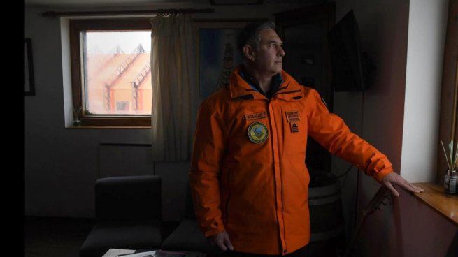 Federico Vassallo, presidente de la Base Marambio.