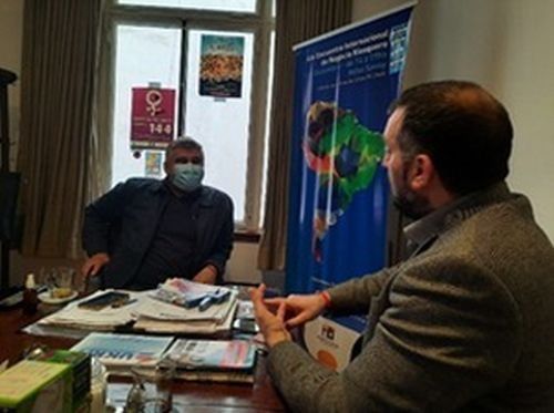 Juan Pablo Chiesa se reunió con la unión de kiosqueros de la República Argentina.